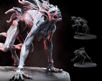 Werewolf Kin Pack | Ragged Moor | Bestiarum | Miniatures D&D Wargaming DnD