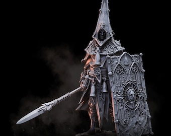 Knight of the Bell | Crimson Grove Abbey | Bestiarum | Miniatures D&D Wargaming DnD