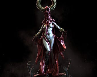 Demonic Siren | The Court of Balazar | Bestiarum | Miniatures D&D Wargaming DnD