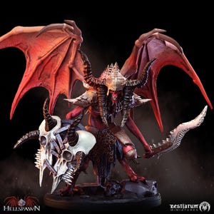 Hellfiend Ascendant | Hellspawn | Bestiarum | Miniatures D&D Wargaming DnD