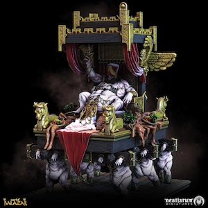 Balazar, Lord of Excess | The Court of Balazar | Bestiarum | Miniatures D&D Wargaming DnD