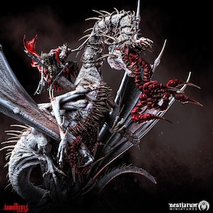 Bloodsucker Dragon | The Abhorrents | Bestiarum | Miniatures D&D Wargaming DnD