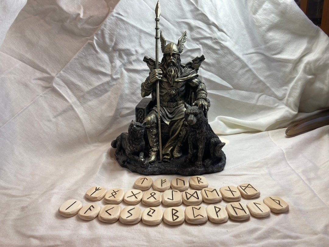 Pine Wood Rune Tabs - Etsy