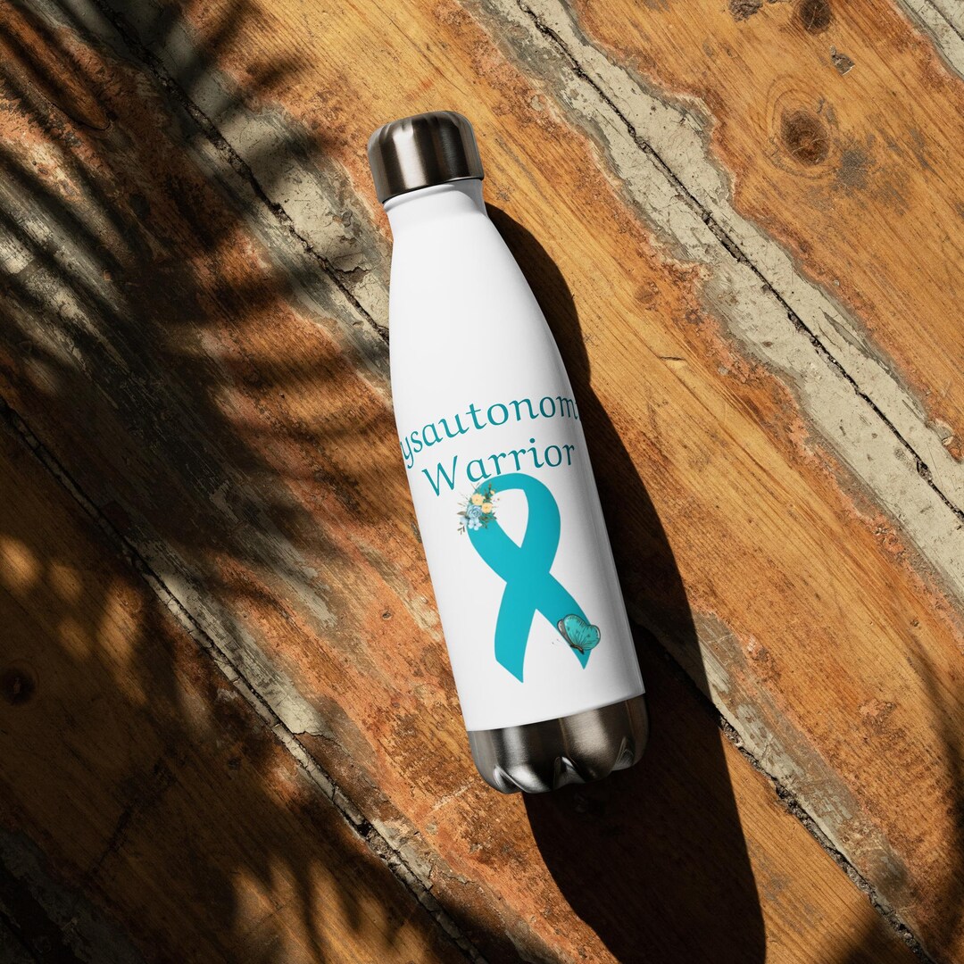 Dysautonomia Warrior, Stainless Steel Water Bottle, Invisible Illness ...