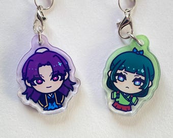 PREORDER The Apothecary Diaries acryllic phone charms: Maomao and Jinshi