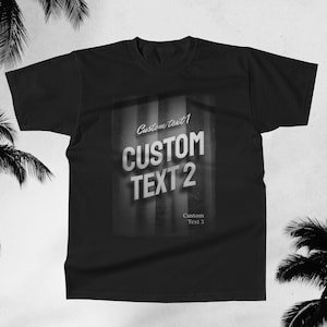 Custom Vintage Shirt, Retro Films Tee, Unisex Birthday shirt, Movie Lover Shirt, Classic Cinema Top