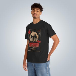 Mothman Shirt, Cryptid Graphic Tee , Unisex T-Shirt, Gift for Hofrror Fans, West Virginia Shirt image 5