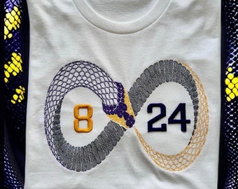 Camiseta bordada Mamba 8/24 Infinity