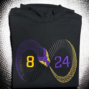 Mamba 8/24 Infinity Embroidered Hoodie