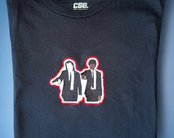 Camiseta bordada "Say What Again"