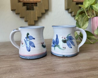Beautiful French Italian Handmade Mug Set