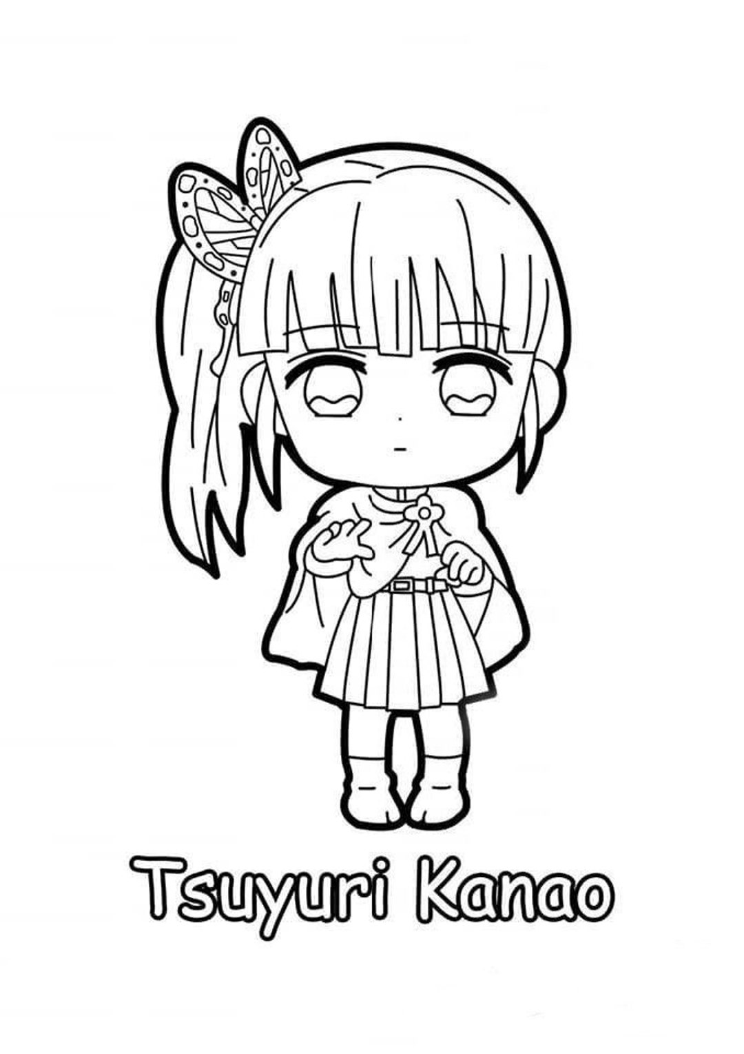 Kanao Coloring Page - Etsy