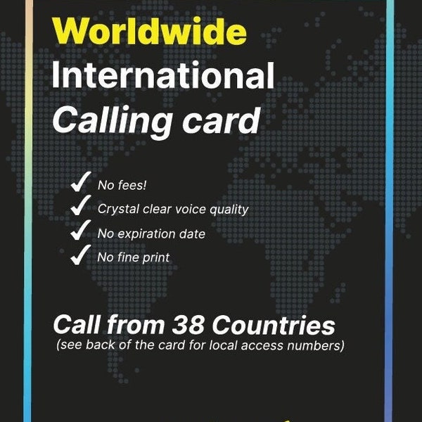 International Calling Card | INSTANT eDelivery | Low Rates | Crystal Clear Quality