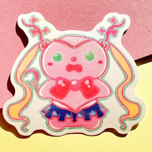 Aufkleber Sailor Moon Aufkleber Kawaii Aufkleber Weihnachtsaufkleber Lebkuchenmann Aufkleber Wasserflasche Aufkleber Laptop Aufkleber Geschenke Unter 10
