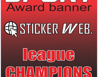 Custom Sports Award Banners