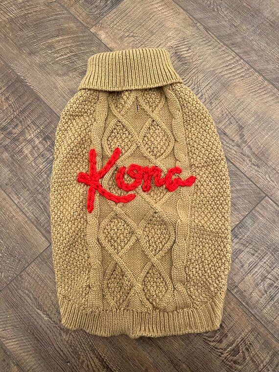 Custom Dog Sweaters