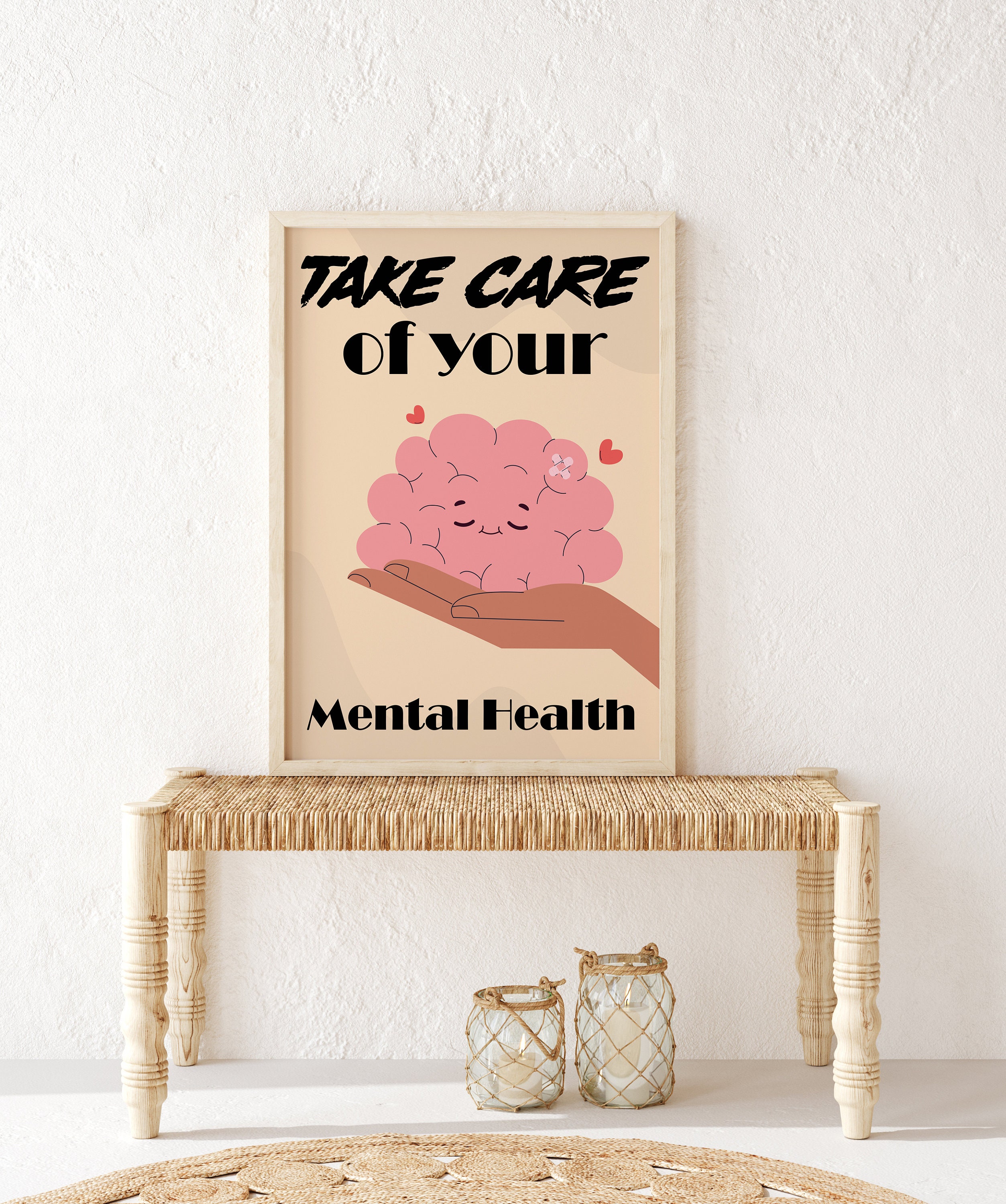 Mental Health Poster, Take Care of Your Mental Health, Councellor ...