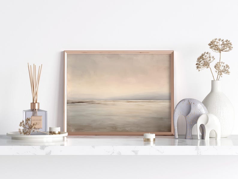 minimalist seascape wall art, neutral abstract ocean painting, beige coastal wall decor, modern beach horizon artwork, calming ocean wall art, abstract coastal landscape print, neutral beach house wall art, minimalist ocean horizon art, serene seascape wall decor, soft neutral coastal artwork, modern coastal abstract painting, beige ocean wall art print, minimalist beach wall decor, tranquil sea horizon artwork, neutral modern wall art, abstract shoreline wall art