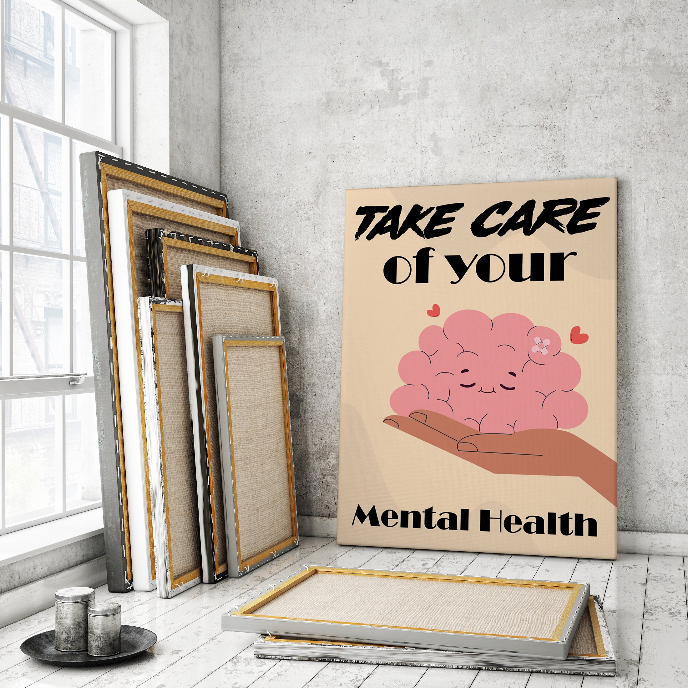 Mental Health Poster, Take Care of Your Mental Health, Councellor ...