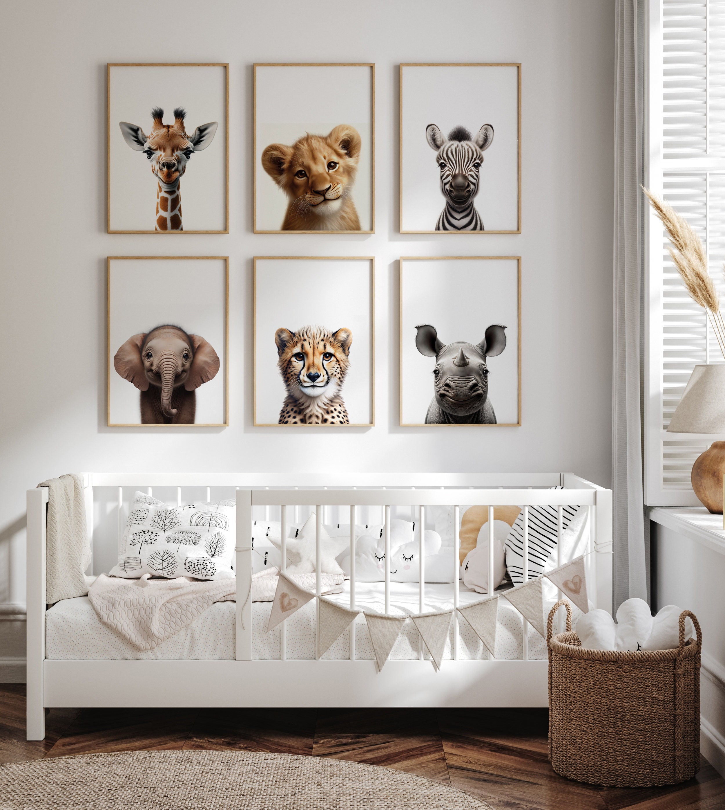 Custom Set Safari Baby Animal Prints, Digital Download Decor, Kid and ...