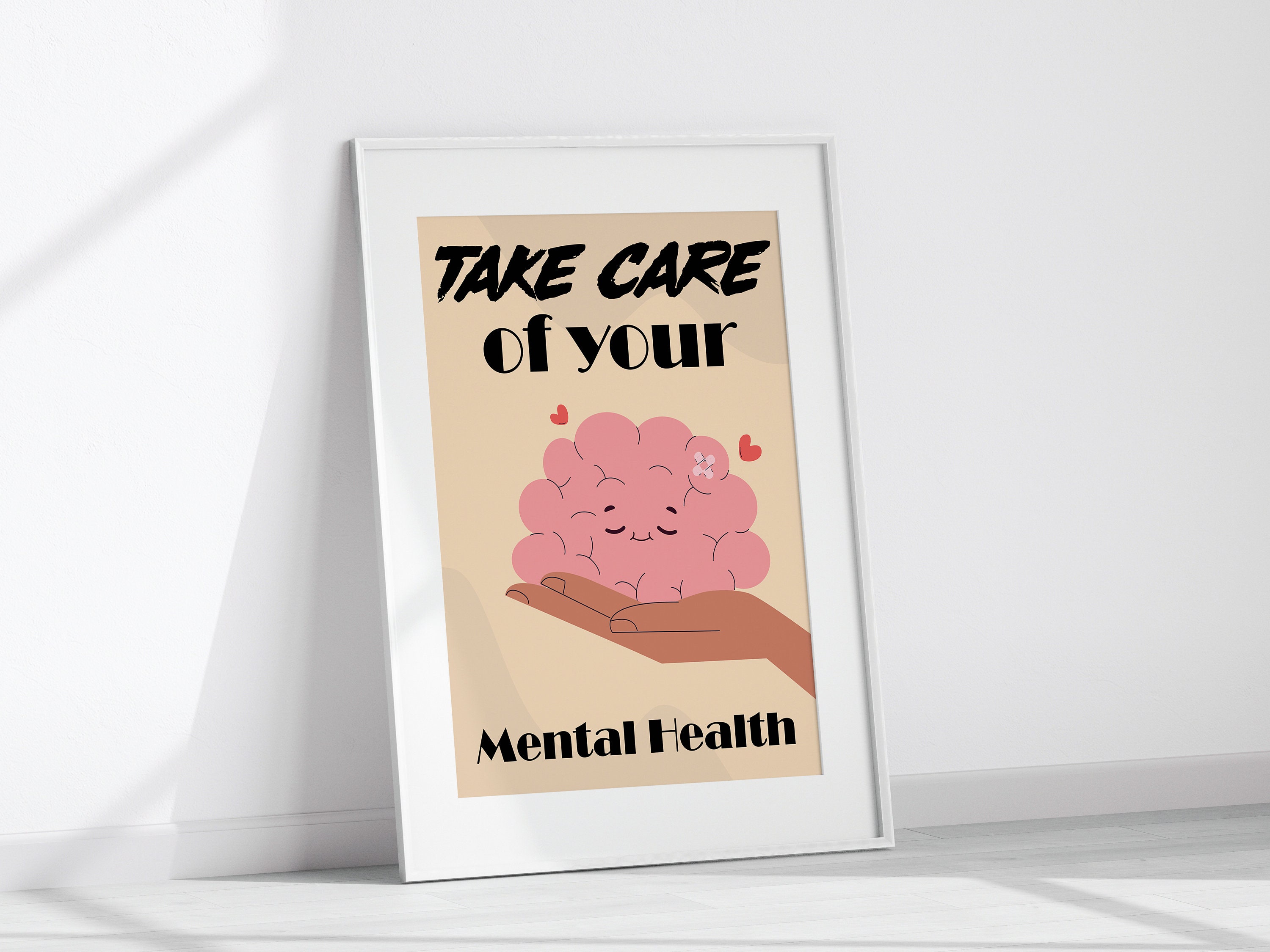 Mental Health Poster, Take Care of Your Mental Health, Councellor ...