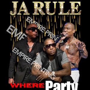 JaRule PNG Concert, JaRule Download, JaRule Concert Tee PNG, Concert T Shirt, JaRule Tour, Concert PNG, Concert Download