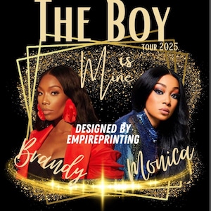 Brandy and Monica Tour Dtf - Etsy