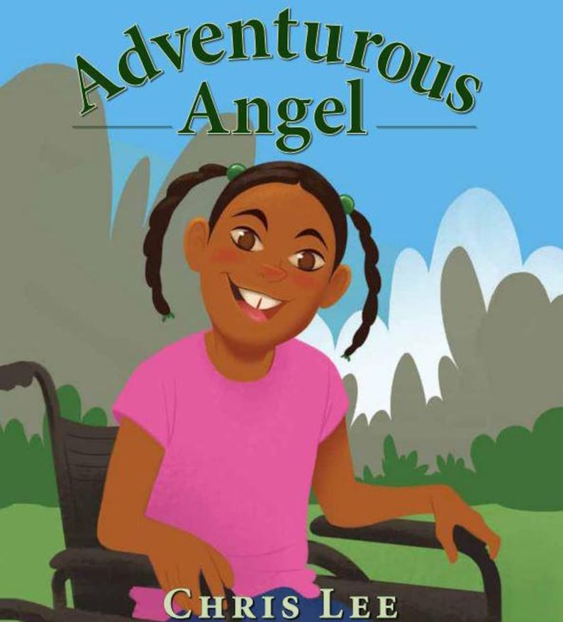 Personalized Children's Book, Adventurous Angel, Vintage Children's ...