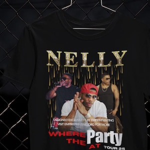 Nelly PNG Concert, Nelly Download, Nelly Concert Tee PNG, Concert T Shirt, Nelly Tour, Concert PNG, Concert Download