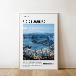 Rio De Janeiro Print, Vintage Poster, Rio De Janeiro Art, Rio De Janeiro Poster, Rio De Janeiro Photo, Rio De Janeiro Art, Brazil Poster