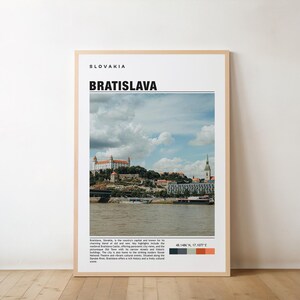 Bratislava Print, Travel Poster, Bratislava Art, Bratislava Poster, Bratislava Photo, Bratislava Poster Print, Slovakia Poster, Travel Gift