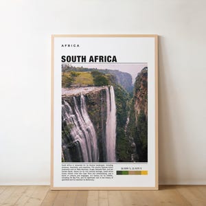 South Africa Print, South Africa Poster, South Africa Wall Art, South Africa Travel, South Africa Art Print, South Africa Artwork, Jozi Art