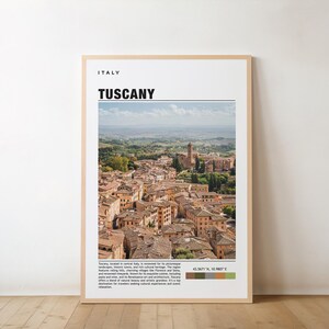 Impresión de la Toscana, póster de la Toscana, arte mural de la Toscana, impresión de viaje a la Toscana, impresión artística de la Toscana, obra de arte de la Toscana, foto de la Toscana, arte impreso de Italia
