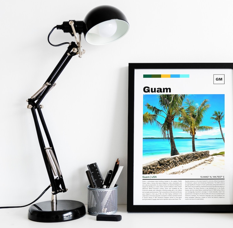 Guam Print, Travel Poster, Guam Wall Art, Guam Poster, Guam Photo, Guam Poster Print, Guam Wall