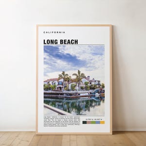 Long Beach Print, Long Beach Poster, Long Beach Wall Art, Long Beach Travel, Long Beach Art Print, Long Beach Artwork, Long Beach Photo Art