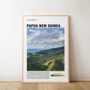 Papua New Guinea Print, Papua New Guinea Poster, Papua New Guinea Wall Art, Papua New Guinea Travel, Papua New Guinea Port Moresby Print Art