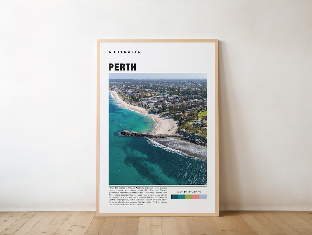 Perth Print, Perth Art, Perth Poster, Perth Photo, Perth Poster Print ...