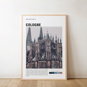 Cologne Print, Cologne Poster, Cologne Wall Art, Cologne Travel, Cologne Art Print, Cologne Artwork, Cologne Photo, Cologne Germany Print