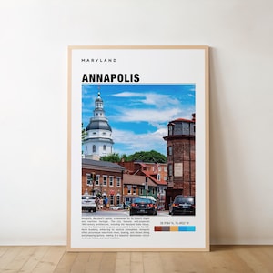 Annapolis Print, Annapolis Poster, Annapolis Wall Art, Annapolis Travel, Annapolis Art Print, Annapolis Artwork, Annapolis, Maryland Print