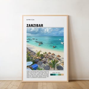 Zanzibar Print, Zanzibar Poster, Zanzibar Wall Art, Zanzibar Travel, Zanzibar Art Print, Zanzibar Artwork, Zanzibar Photo, Zanzibar Tanzania