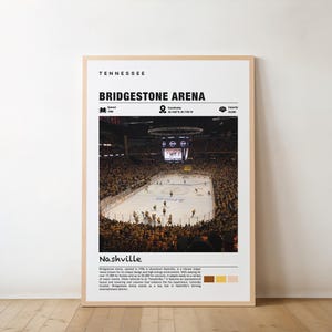 Bridgestone Arena Print – Tennessee Poster, Nashville Views, Arena Art, Music City Charm, Bridgestone Beauty, Sports Venue, Nashville Poster