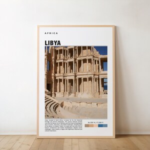 Libya Print, Libya Art, Libya Poster, Libya Photo, Libya Poster Print, Libya Painting, Tripoli Travel Poster, Libya Wall Art, Libya Flag