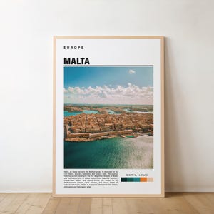 Malta Print, Malta Art, Malta Poster, Malta Photo, Malta Poster Print, Malta Painting, Mediterranean Poster, Vintage Poster, Malta artwork