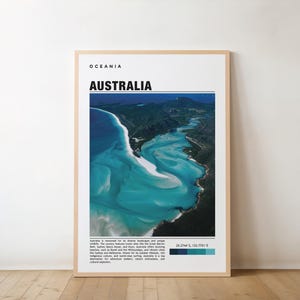 Australia Travel Print, Vintage Poster, Australia Art, Australia Poster, Australia Photo, Australia Poster Print, Surfing Print, Melbourne