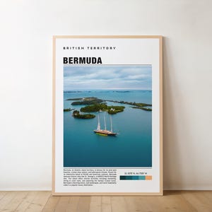 Bermuda Print, Bermuda Art, Bermuda Poster, Bermuda Photo, Bermuda Poster Print, Bermuda Painting, Hamilton Travel Poster, Bermuda Island