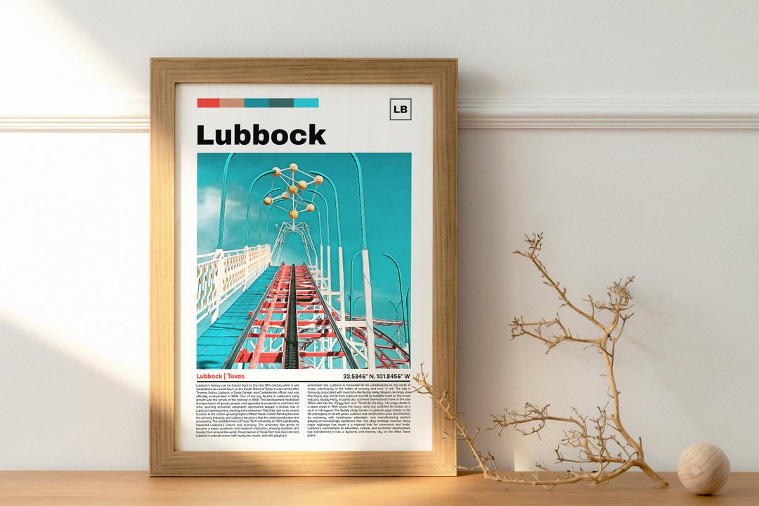 Lubbock Print, Lubbock Art, Lubbock Photo, Lubbock Poster Print