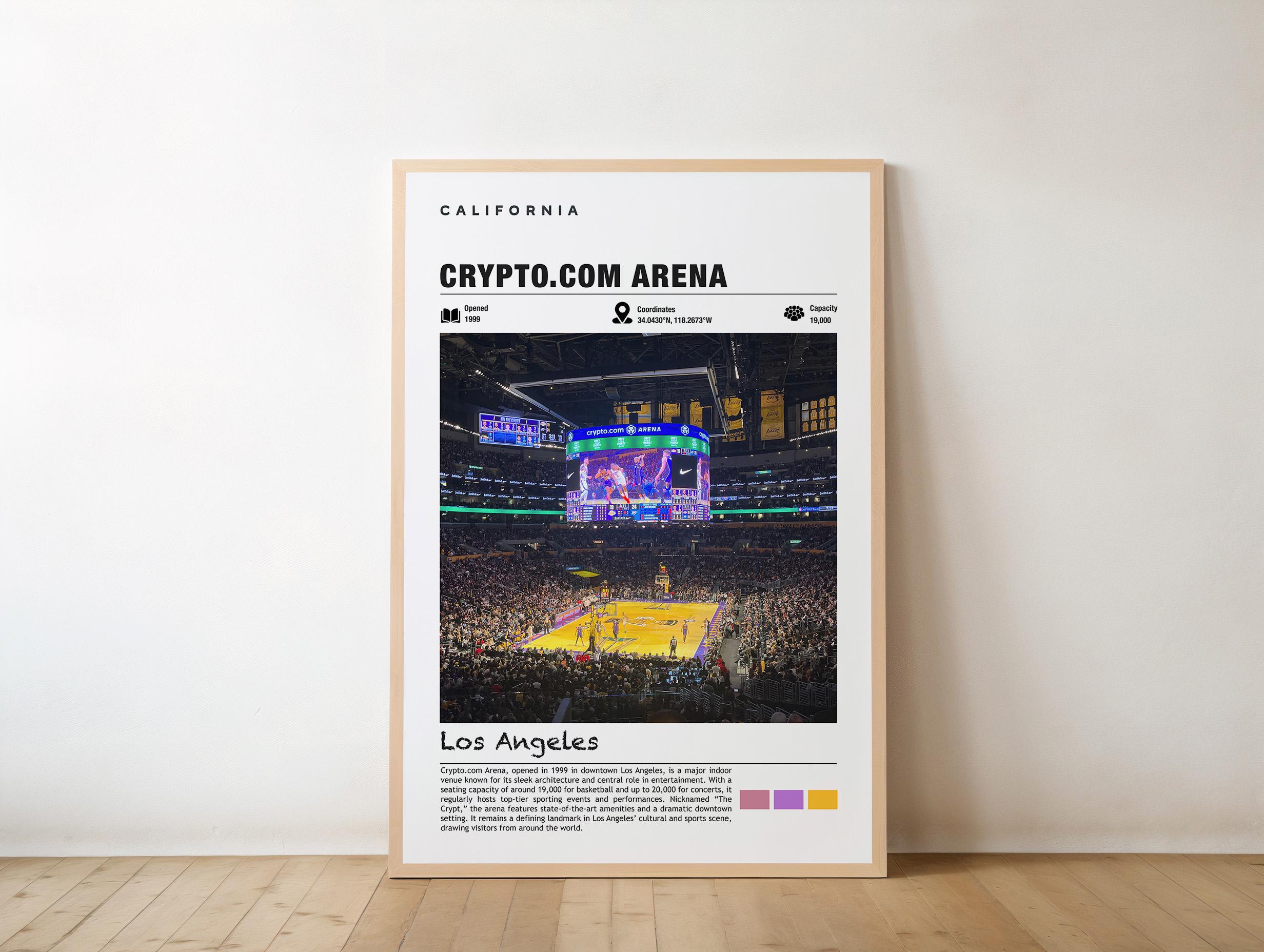 Crypto.com Arena Poster - Etsy