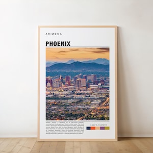 Phoenix-afdruk, Phoenix-poster, Phoenix-muurkunst, Phoenix Travel, Phoenix Art Print, Phoenix-kunstwerk, Phoenix-foto, Phoenix-Arizona-afdruk