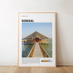 Senegal Print, Senegal Photo, Senegal Poster, Senegal Painting, Senegal Artwork, Senegal City, Dakar Poster, Senegal Travel Gift, Dakar City