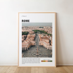Rome Print, Rome Poster, Rome Wall Art, Rome Travel, Rome Art Print, Rome Artwork, Rome Photo, Rome Italy Print, Rome City Poster, Italy Art